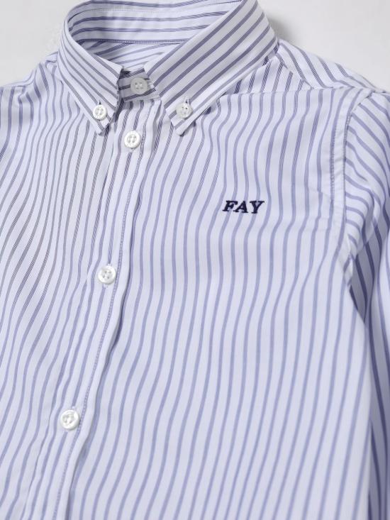 25FW [키즈] 페이 셔츠 FX5P30P0548 100BL White - FAY