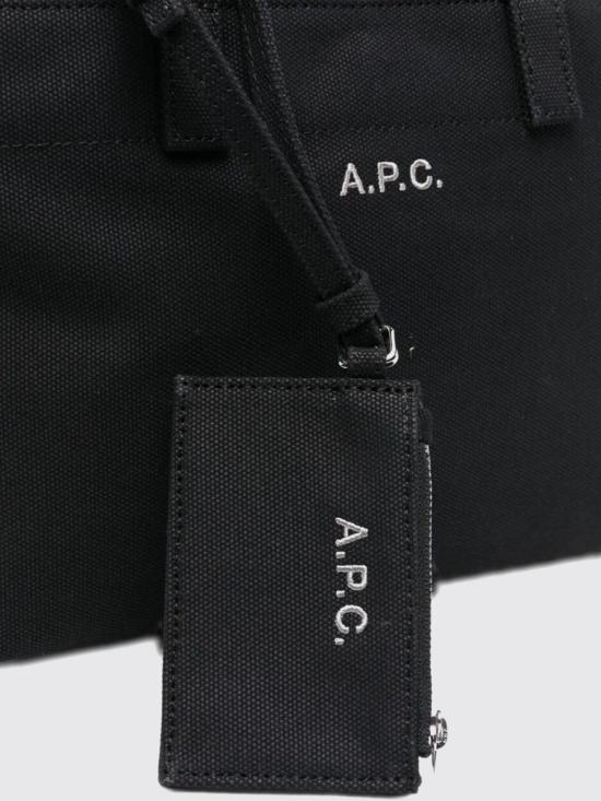 26SS 아페쎄 르 드러머 뚜왈 스몰 토트 백 COHMPF67045 LZZ Black - A.P.C.