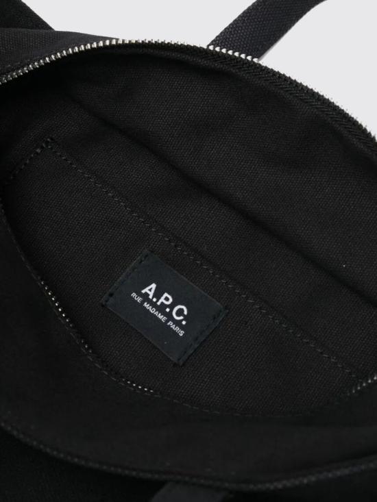 26SS 아페쎄 르 드러머 뚜왈 스몰 토트 백 COHMPF67045 LZZ Black - A.P.C.