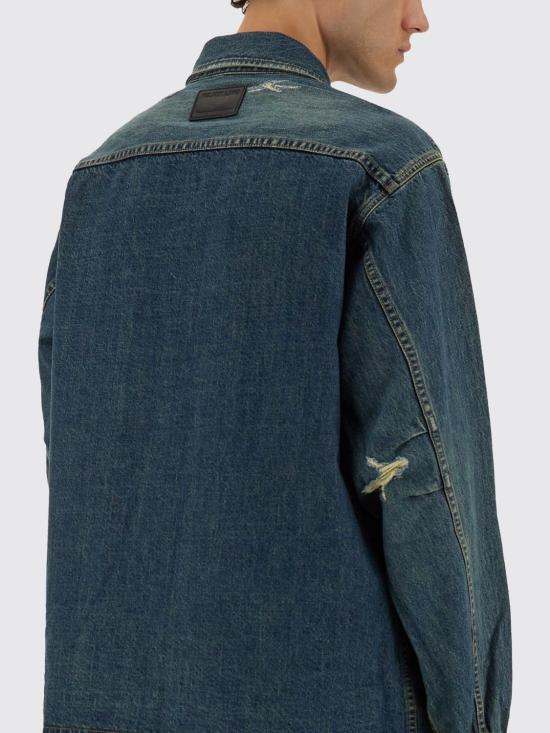 25FW 헬무트랭 셔츠 P05DM501 2EY Blue - HELMUT LANG