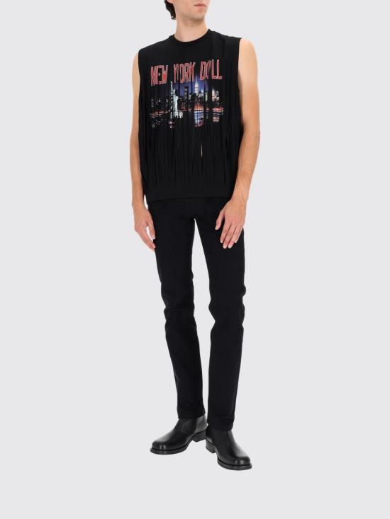 25FW 디스퀘어드2 반팔 티셔츠 S71GD1616D20020 900 Black - DSQUARED2