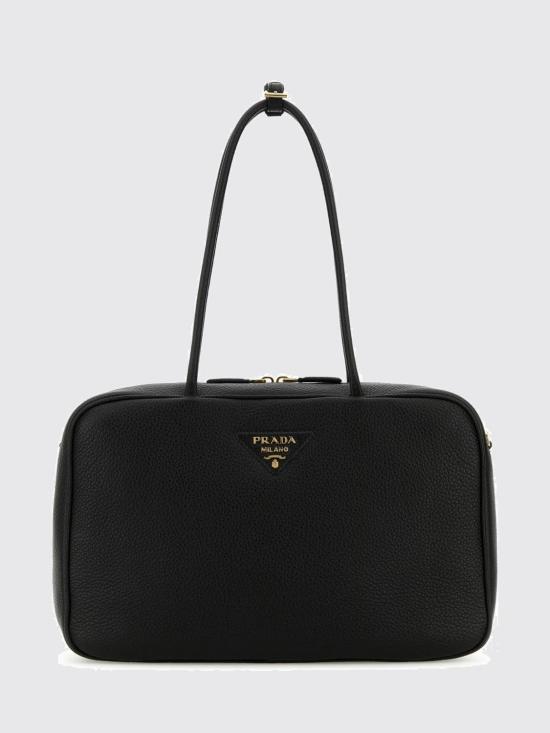 26SS 프라다 라지 레더 탑 핸들 백 1BB128VONO2DKV F0632 Black