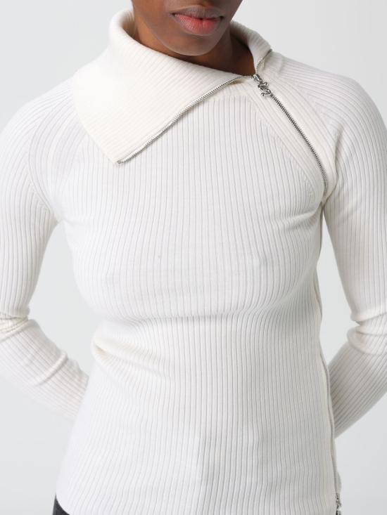 25FW 스포트막스 터틀넥 2522366022600 001 White - SPORTMAX