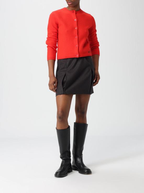 25FW 아페쎄 숏 스커트 WOAPNF06464 MARRON FONCE CHINE Brown - A.P.C.