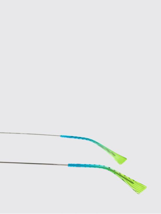 25FW 마우이짐 선글라스 B674 17B 17B SHINLY SILVER BLUE GREEN Blue - MAUI JIM