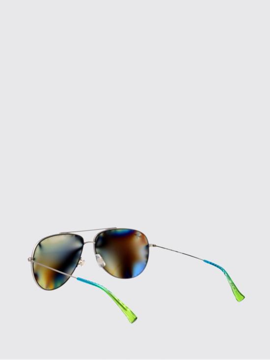 25FW 마우이짐 선글라스 B674 17B 17B SHINLY SILVER BLUE GREEN Blue - MAUI JIM