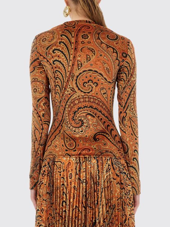 25FW 에트로 탑 WRJB002699IAS53 X0822 Orange - ETRO