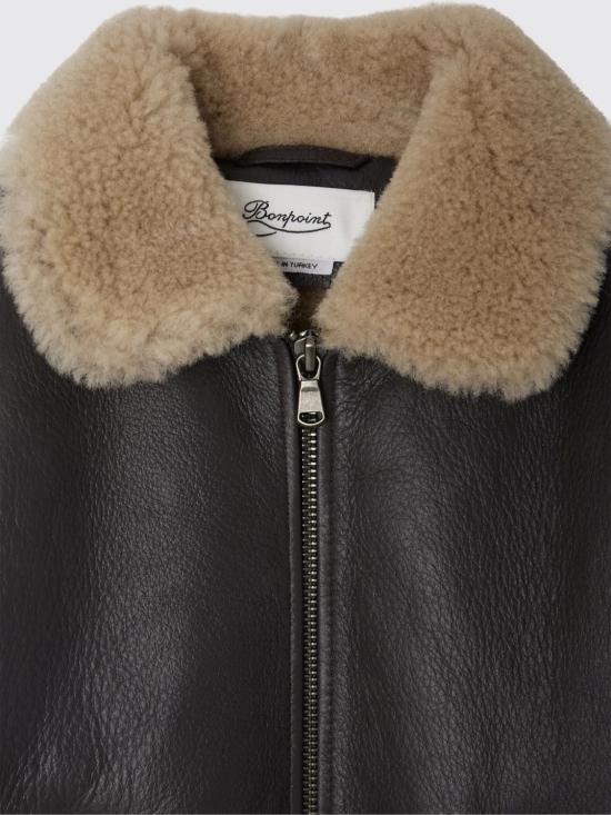 25FW [키즈] 봉쁘앙 코트 W05BOUL00001 099A Black - BONPOINT