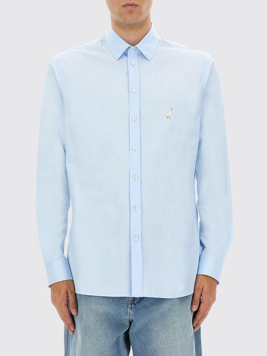 25FW 모스키노 긴팔 셔츠 02235235 1293 Sky Blue