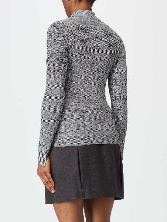 25FW 가니 폴로 티셔츠 K2606 099 Black - GANNI