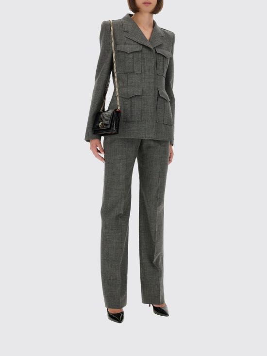 25FW 알렉산더 맥퀸 스트레이트 팬츠 826951QJAFD 1121 Grey - ALEXANDER MCQUEEN