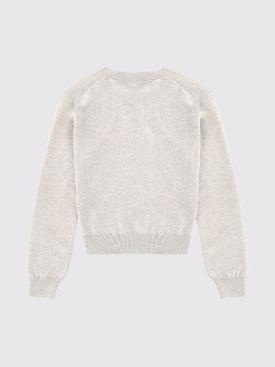 25FW 메종키츠네 스웨터 PW00801KT1181 H120 Grey - MAISON KITSUNE