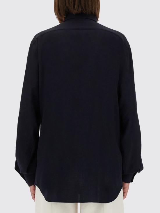 25FW 모스키노 셔츠 02045533 0510 Blue - MOSCHINO