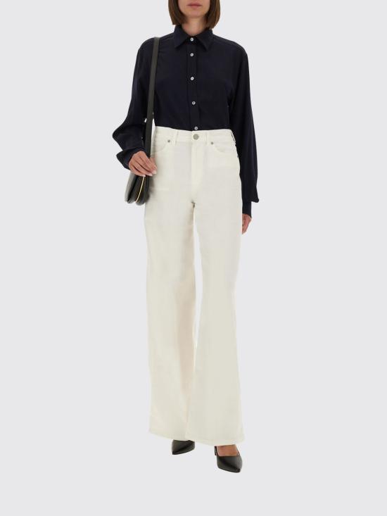 25FW 모스키노 셔츠 02045533 0510 Blue - MOSCHINO