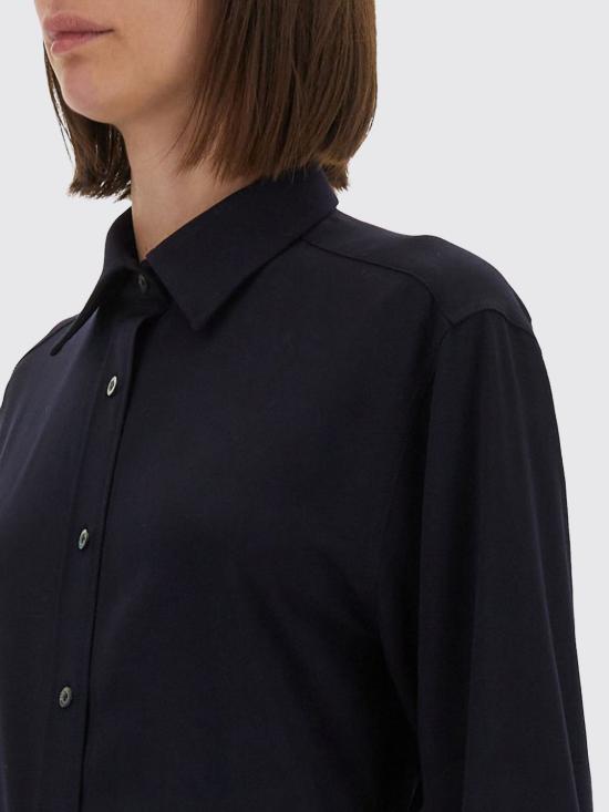 25FW 모스키노 셔츠 02045533 0510 Blue - MOSCHINO