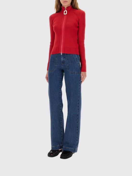 25FW JW앤더슨 스웨터 KW1353YN0398 445 Red - JW ANDERSON