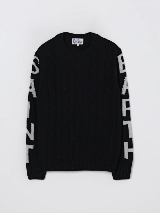 25FW [키즈] 세인트바쓰 풀오버 MALM001 00976I Black