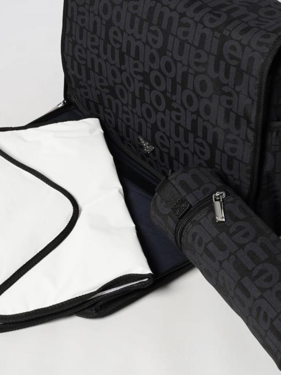 25FW [키즈] 엠포리오 아르마니 액세서리 EB000407AF19721 UB118 Black - EMPORIO ARMANI