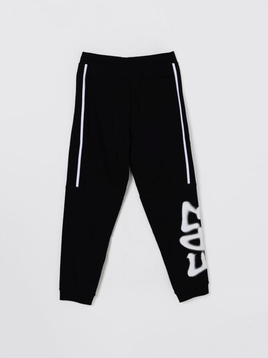 25FW [키즈] 엠포리오 아르마니 팬츠 7B000206AF16591 UC001 Black - EMPORIO ARMANI