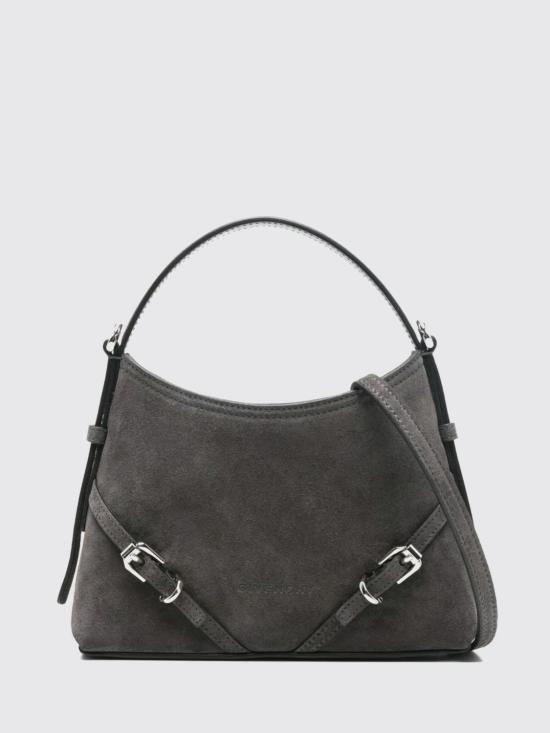 26SS 지방시 보아유 나노 스웨이드 백 BB60PTB2D6 021 Grey