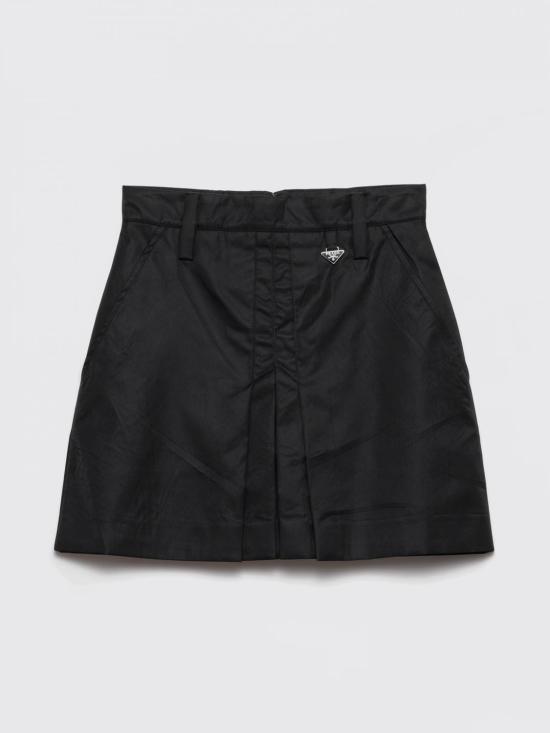 25FW 프라다 숏 스커트 21Y009SOOO1WQ8 F0002 Black