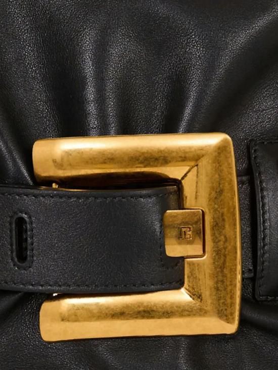 26SS 발망 숄더백 GN1KK990LSAX 0PA Black - BALMAIN