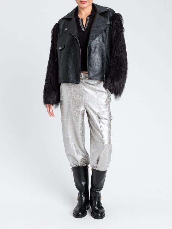 25FW 액티튜드 트윈세트 가디건 252AP3101 00006 Black - ACTITUDE TWINSET