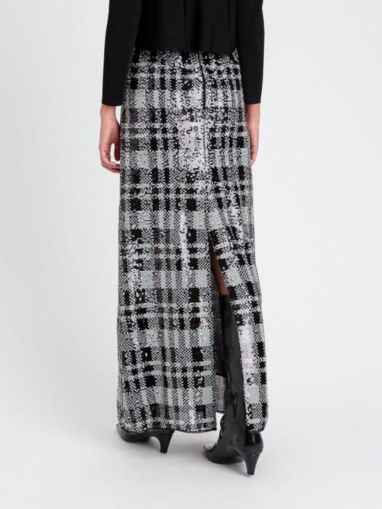 25FW 액티튜드 트윈세트 롱 스커트 252AT2263 12922 Black - ACTITUDE TWINSET