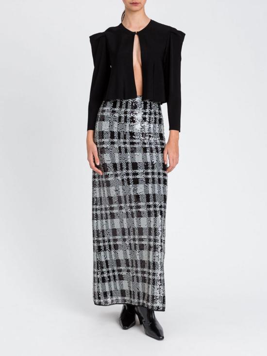 25FW 액티튜드 트윈세트 롱 스커트 252AT2263 12922 Black - ACTITUDE TWINSET