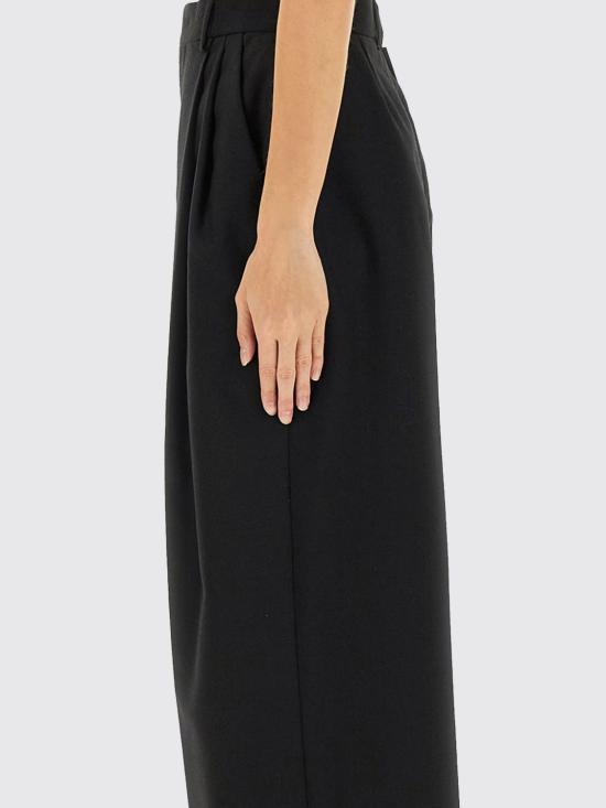 25FW 모스키노 팬츠 03115417 0555 Black - MOSCHINO