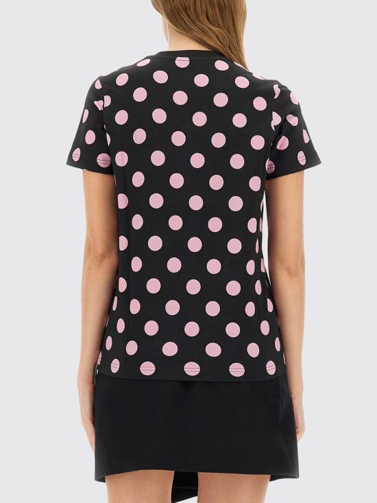 25FW 모스키노 반팔 티셔츠 07165441 3555 Black - MOSCHINO