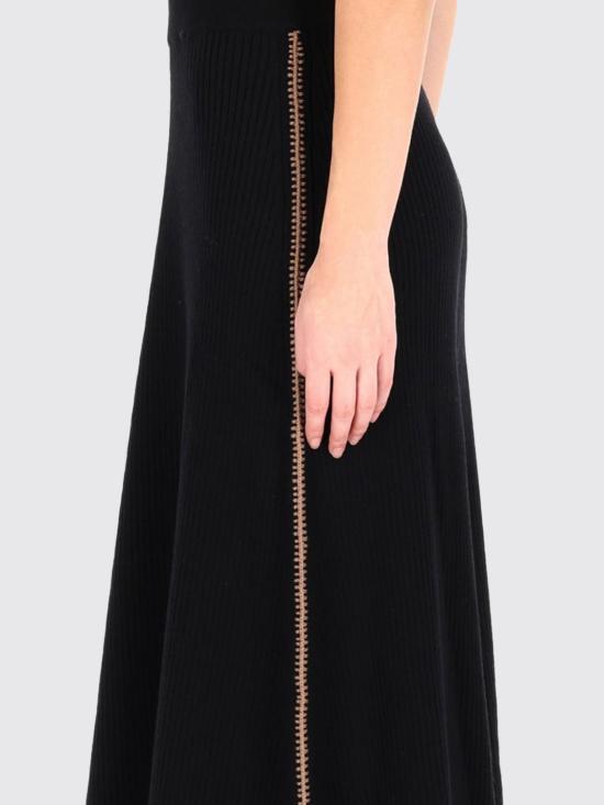 25FW 폴 스미스 롱 스커트 W1R634NT11190 79 Black - PAUL SMITH