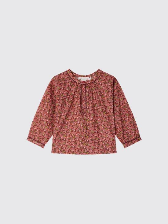 25FW [키즈] 봉쁘앙 셔츠 W05XBLW00007 651D Red