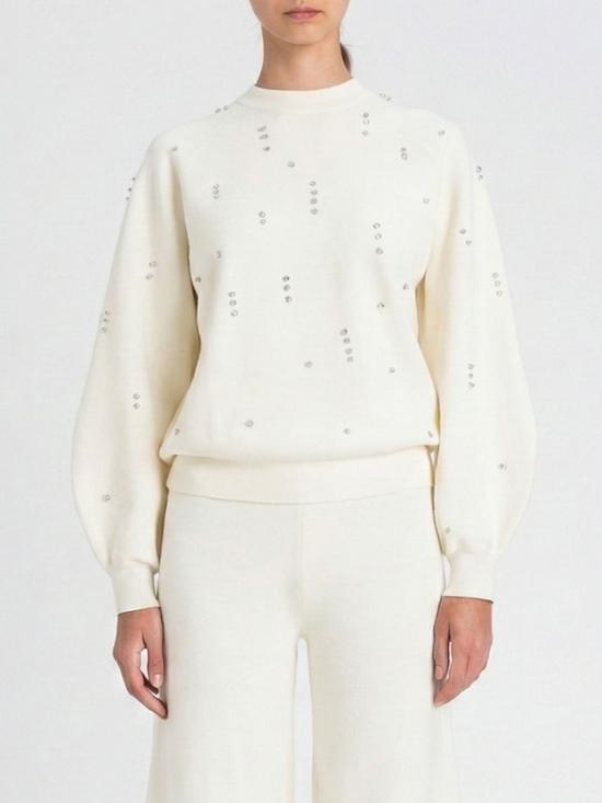 25FW 액티튜드 트윈세트 스웨터 252AT3050 00282 White