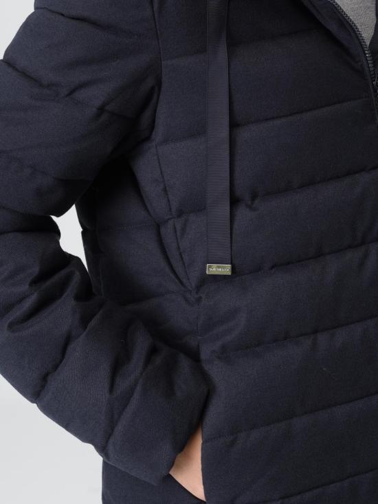 25FW 세이브더덕 자켓 D42466WFLAN21 90033 Blue - SAVE THE DUCK