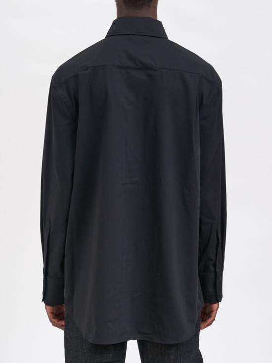 25FW 엔타이어 스튜디오 긴팔 셔츠 ESUW252031 BL Black - ENTIRE STUDIOS