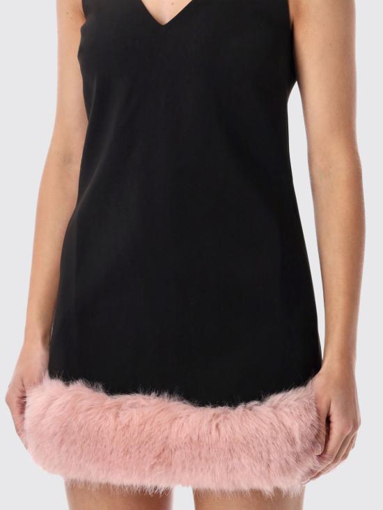 25FW 셀프 포트레이트 롱 원피스 AW25116SB Black - SELF PORTRAIT