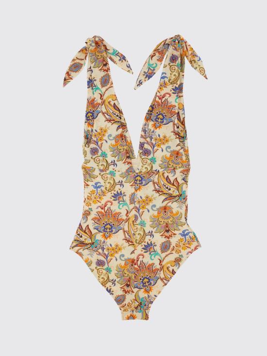 25FW 에트로 원피스 수영복 WRPB0015AKA05 X0880 Gnawed Blue - ETRO