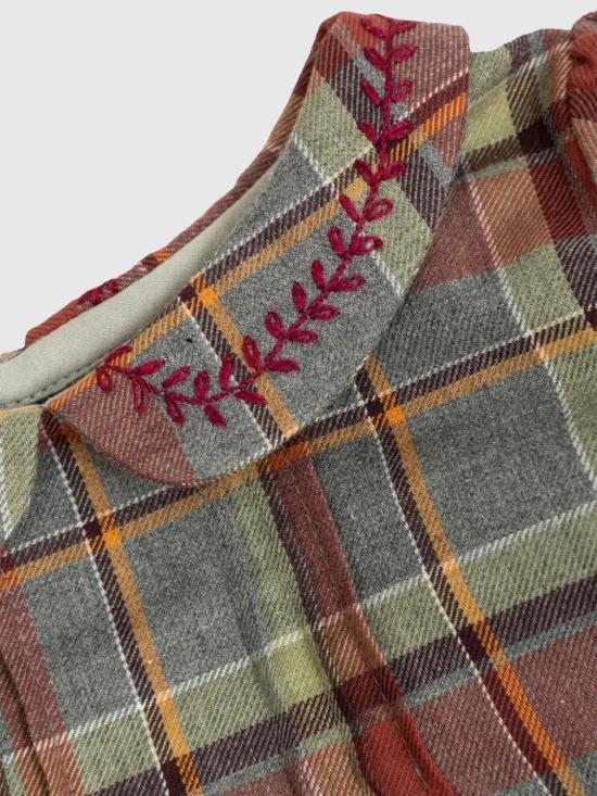 25FW [키즈] 봉쁘앙 셔츠 W05XBLW00011 352A Burgundy - BONPOINT