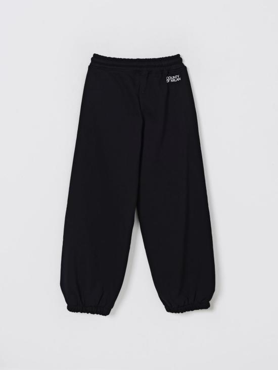 25FW [키즈] 컨트리 오브 밀란 팬츠 F5CMJGFP086 110 Black - COUNTY OF MILAN