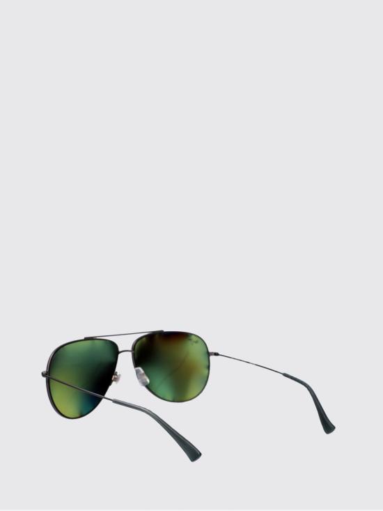 25FW 마우이짐 선글라스 HT674 17A 17A SHINY DARK RUTHENIUM Green - MAUI JIM