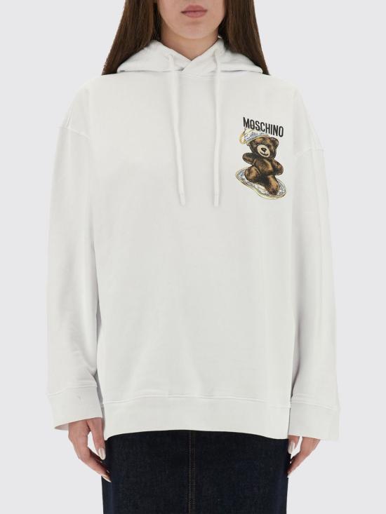 25FW 모스키노 스웨터 17075528 1001 White