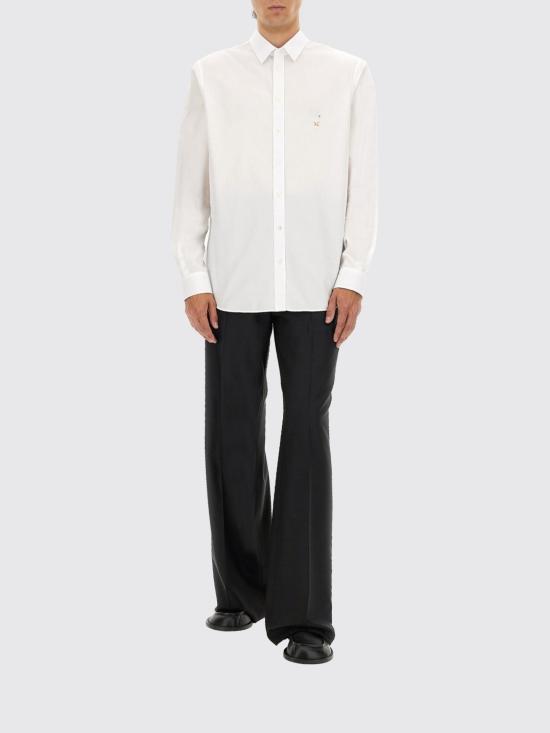 25FW 모스키노 긴팔 셔츠 02235235 1001 White - MOSCHINO