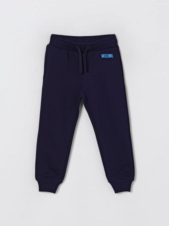 25FW [키즈] 모스키노 팬츠 HUP08SLCA23 40016 Blue