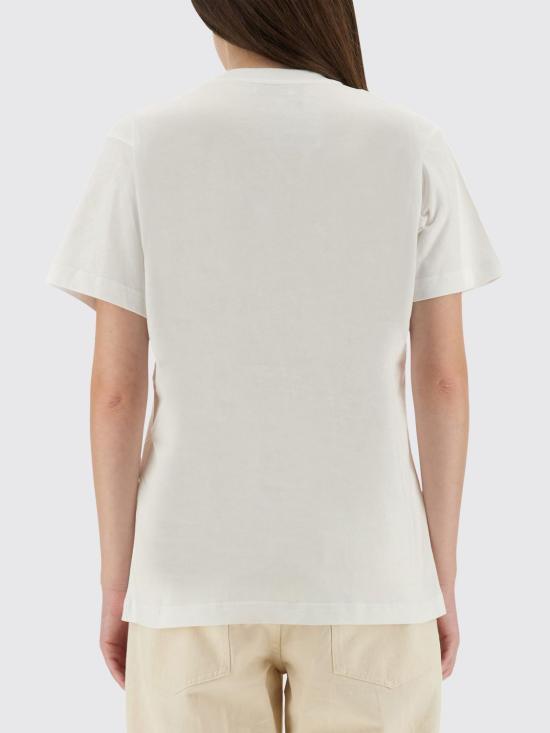 25FW 모스키노 반팔 티셔츠 07125541 1001 White - MOSCHINO