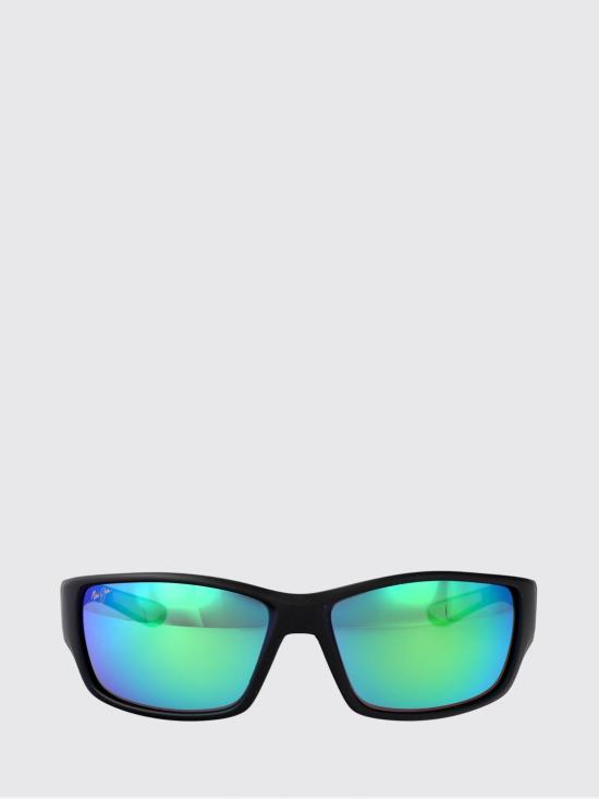 26SS 마우이짐 선글라스 GM810 27M 27M BLK TRAN GRN LT GRY Black - MAUI JIM