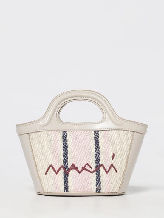 26SS 마르니 토트백 BBMP0067Q7P8181 ZO858 White