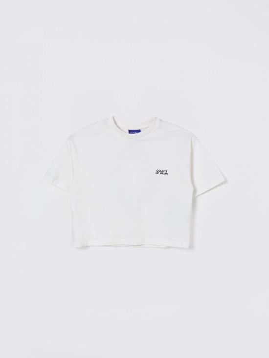 25FW [키즈] 컨트리 오브 밀란 티셔츠 F5CMJGTH096 002 White