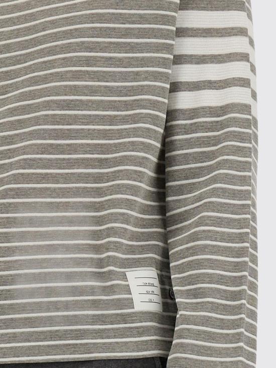 25FW 톰브라운 반팔 티셔츠 MJS290AJ0218 039 Grey - THOM BROWNE