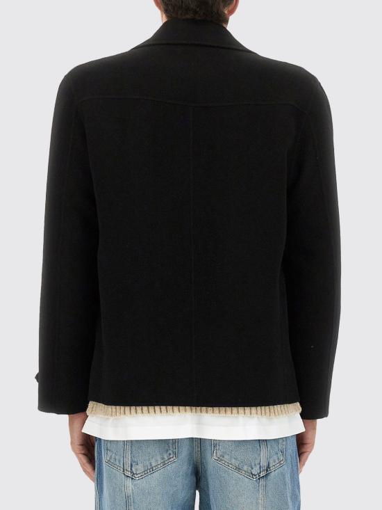 25FW 모스키노 코트 06505211 0555 Black - MOSCHINO